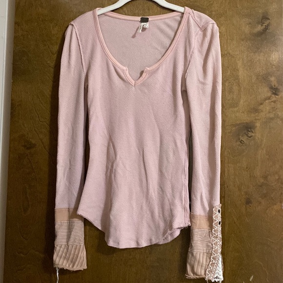 WE THE FREE PEOPLE PINK KYOTO CUFF THERMAL XS - Picture 3 of 6